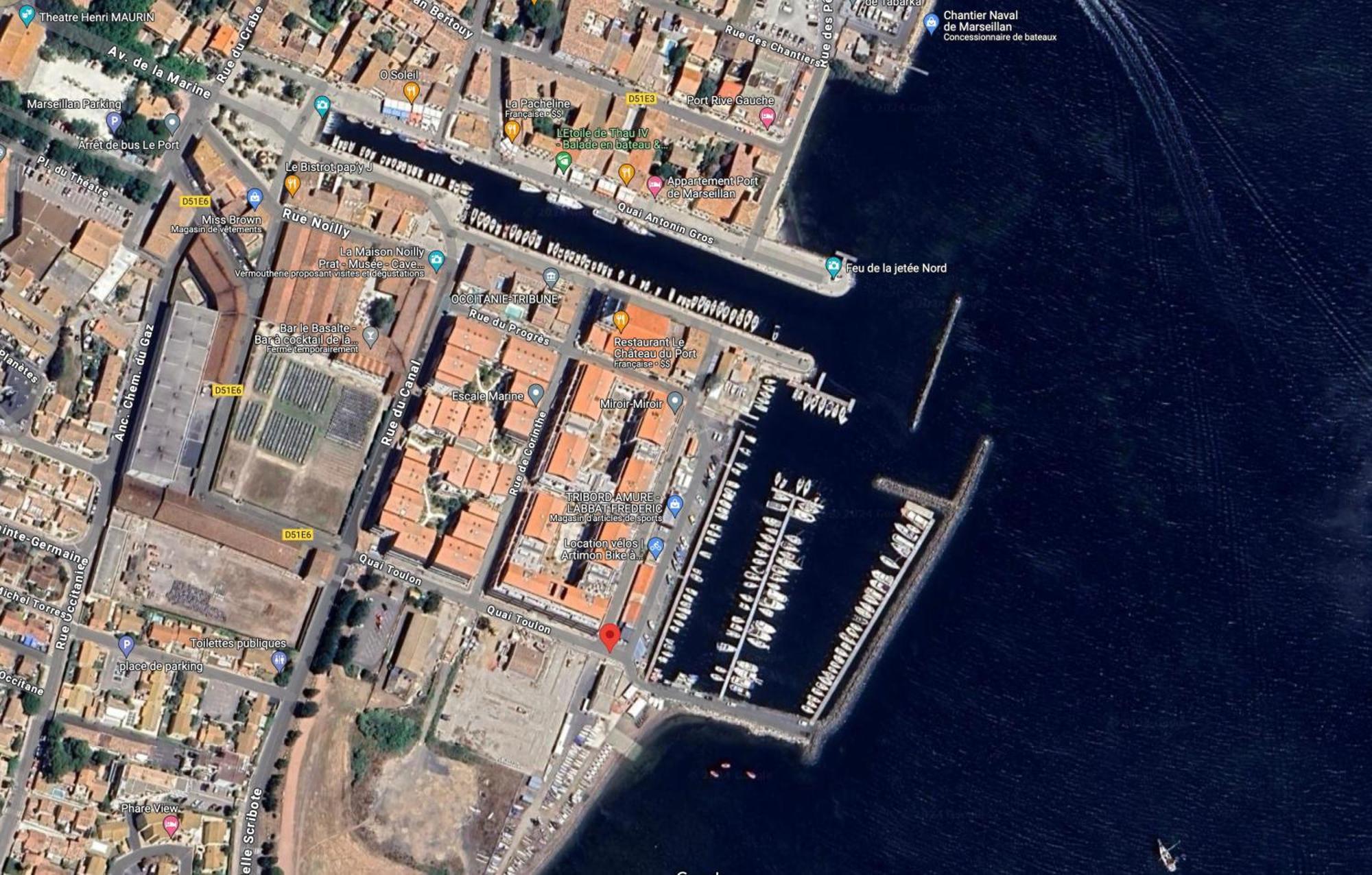 Un Endroit De Reve Lejlighed Marseillan  Eksteriør billede